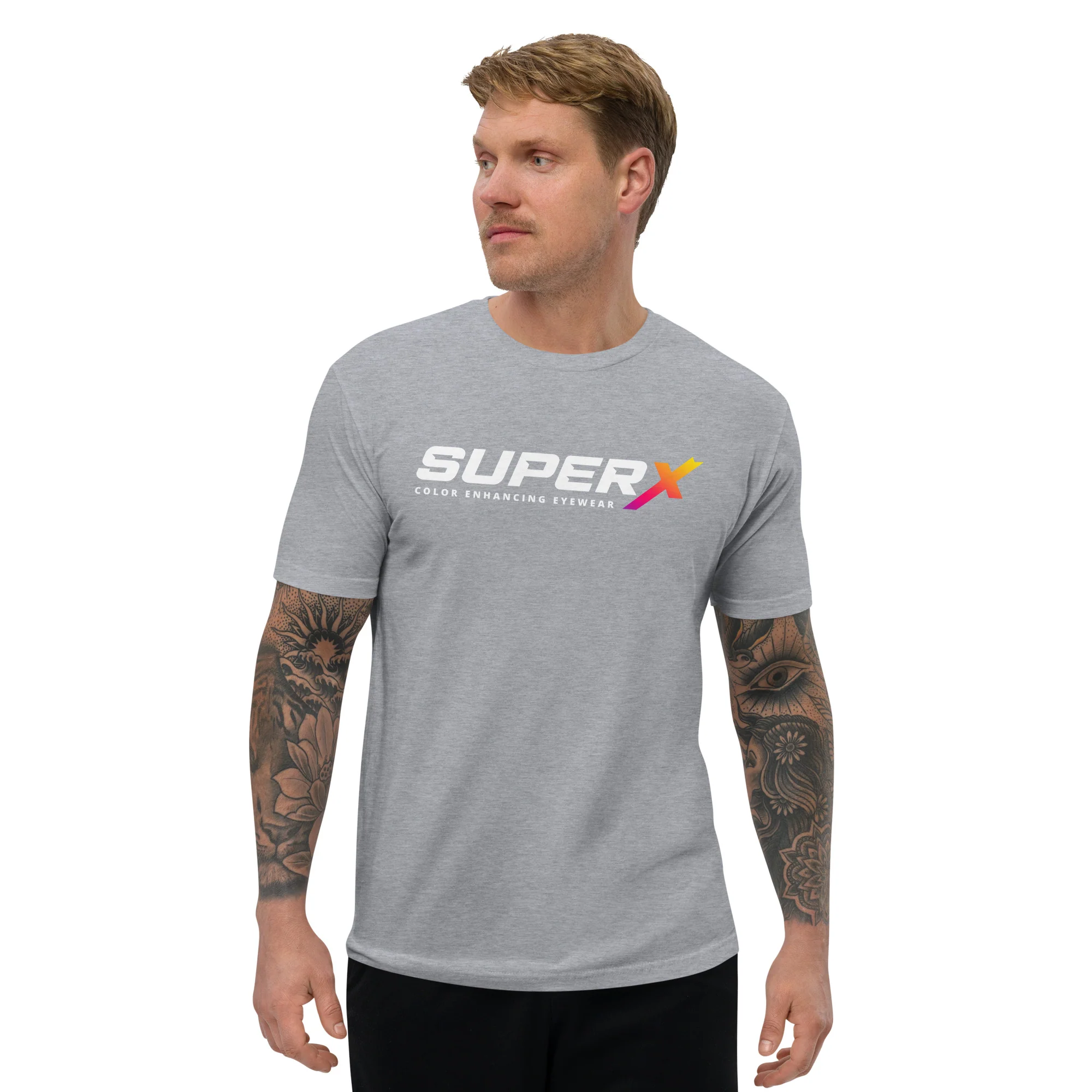 SuperX Men's Fitted T-Shirt - Image 10