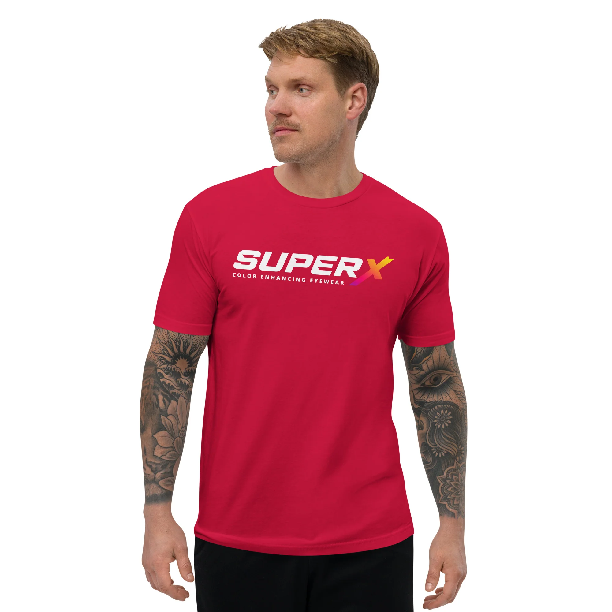 SuperX Men's Fitted T-Shirt - Image 4