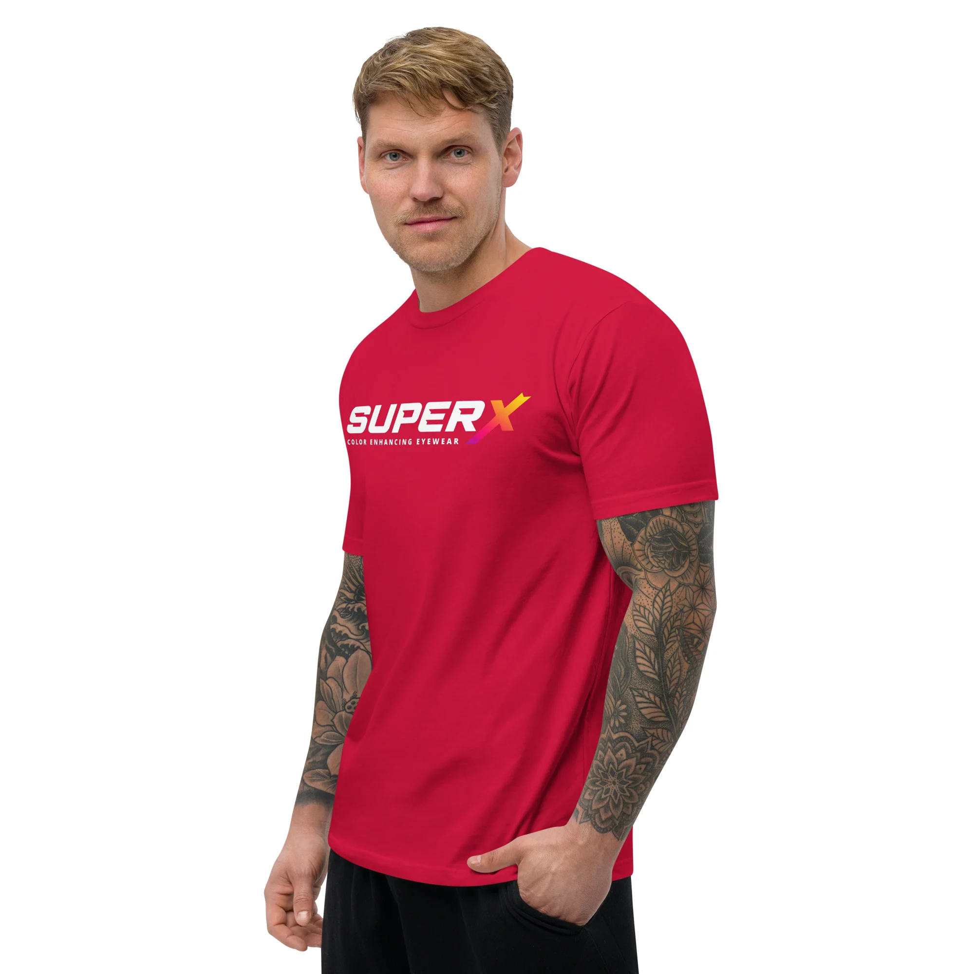 SuperX Men's Fitted T-Shirt - Image 5