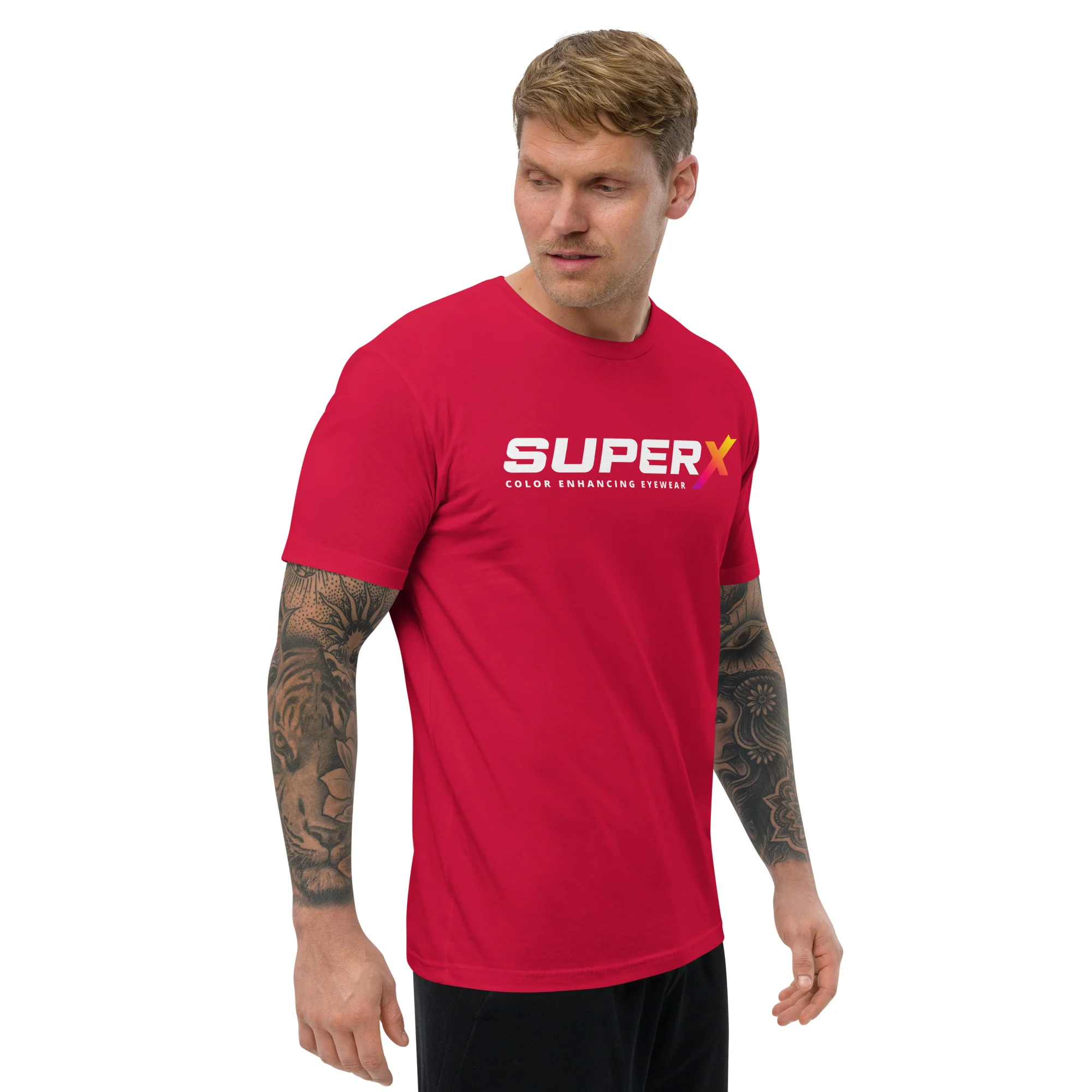SuperX Men's Fitted T-Shirt - Image 6