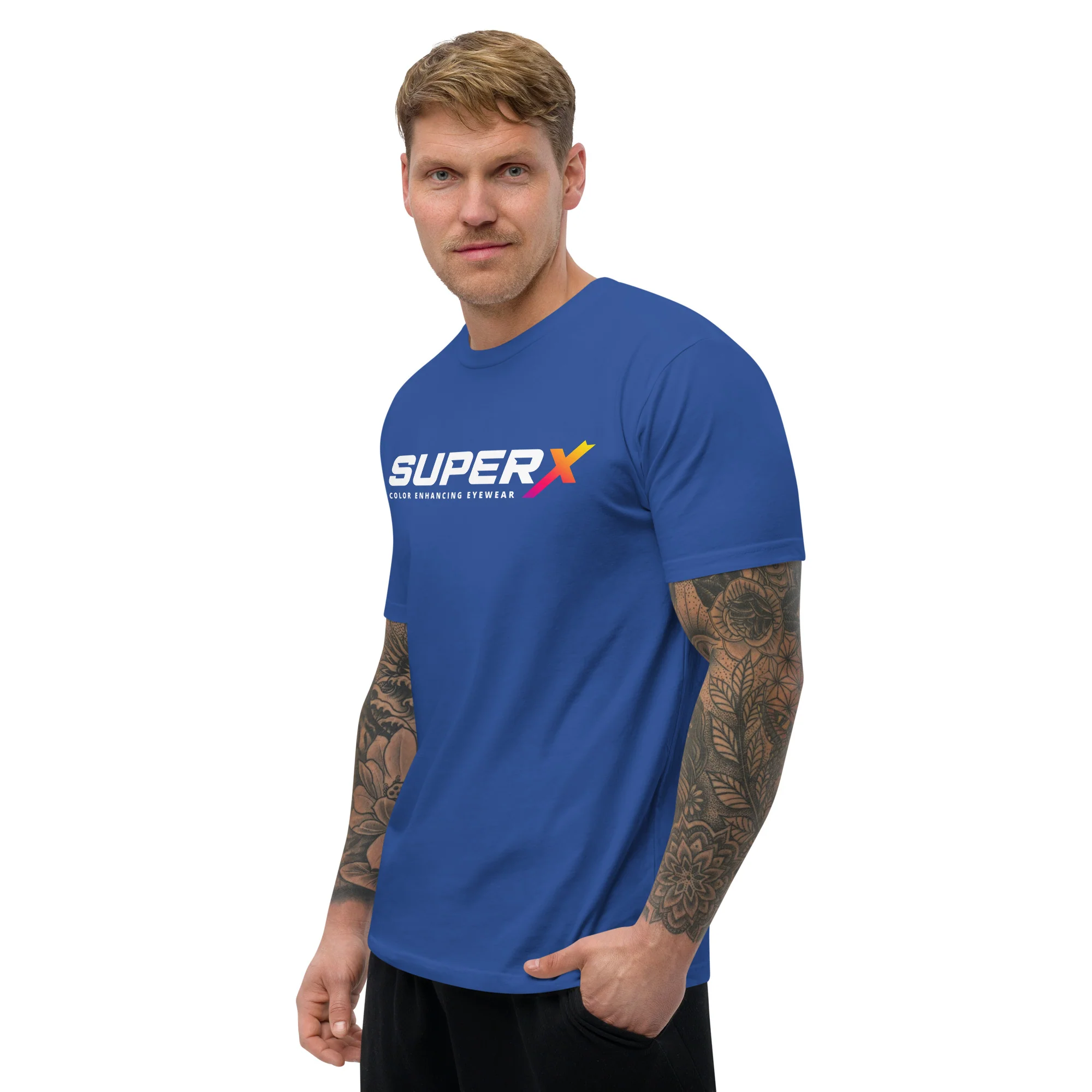 SuperX Men's Fitted T-Shirt - Image 8