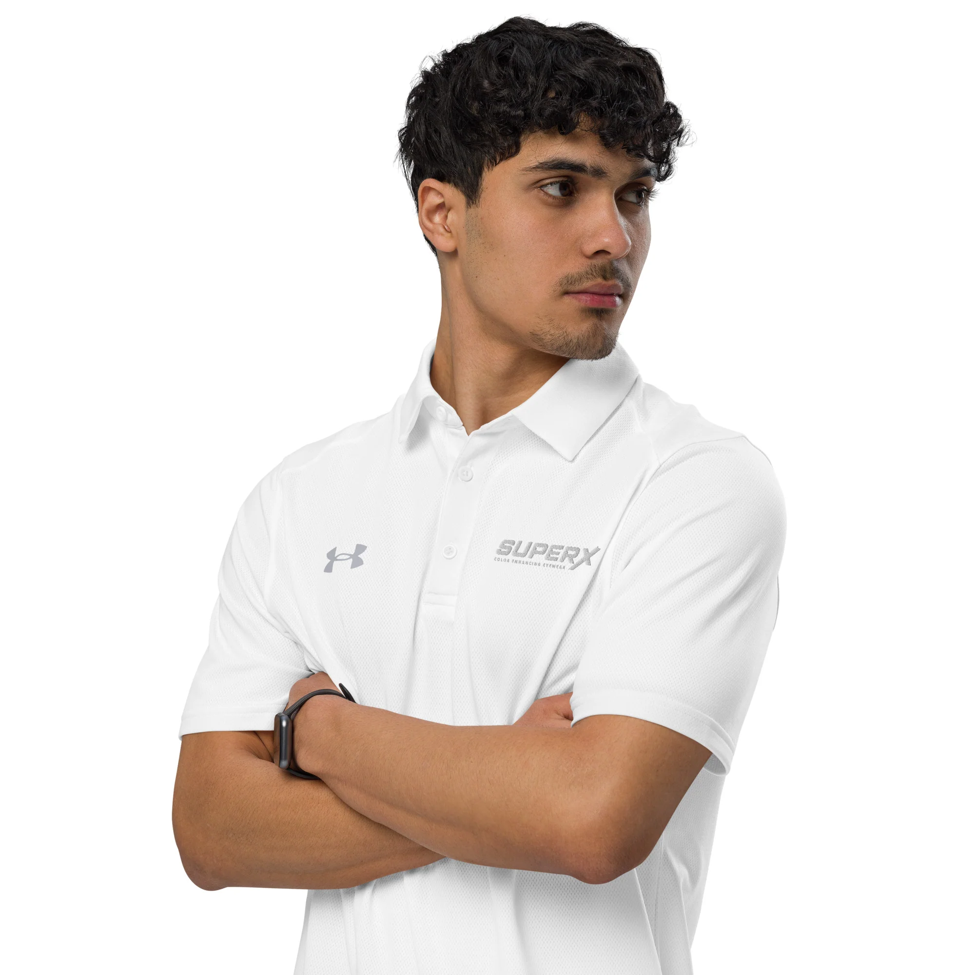 SuperX Under Armour® men's polo - Image 4