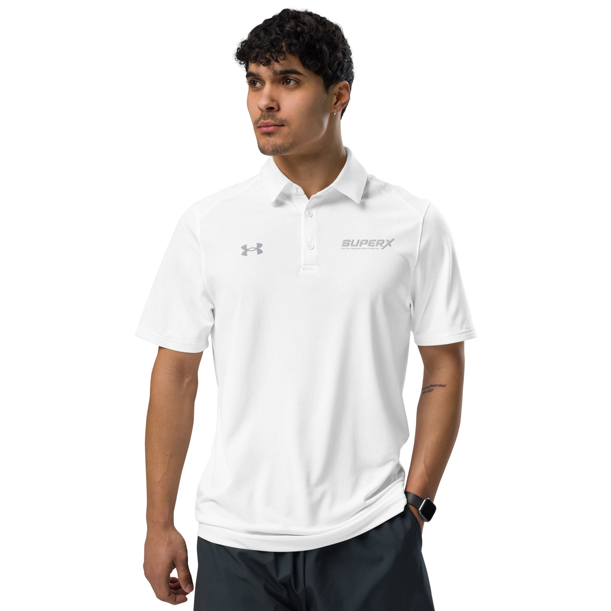 SuperX Under Armour® men's polo - Image 5